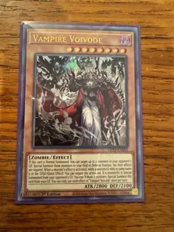 Vampire Voivode - GFTP-EN001 - Ultra Rare - 1st Edition NM YuGiOh! - Image 1