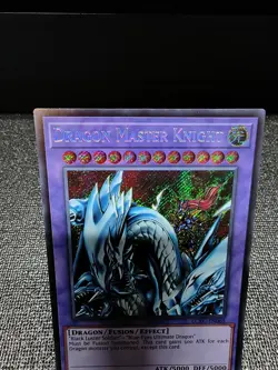 Dragon Master Knight LCKC-EN065 Unlimited Secret Rare NM + FREE SHIPPING! - Image 2