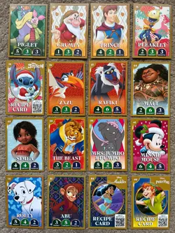 Morrisons Disney Christmas Party 2025 Collectors cards x 16 - Image 1
