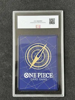 Monkey D Luffy OP01-024 SR ROMANCE DAWN ONE PIECE Card Game CCC Grading 10 - Image 2