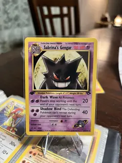 Pokemon TCG Sabrina's Gengar Gym Challenge 29/132 1st Edition Rare - Image 1