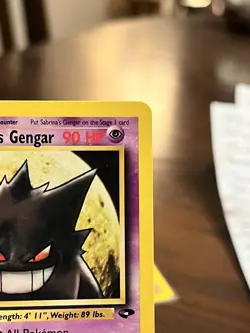 Pokemon TCG Sabrina's Gengar Gym Challenge 29/132 1st Edition Rare - Image 3