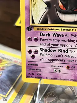 Pokemon TCG Sabrina's Gengar Gym Challenge 29/132 1st Edition Rare - Image 5