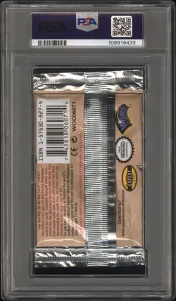 PSA 8 Pokemon 1st Edition Fossil Zapdos Booster Pack - Image 3