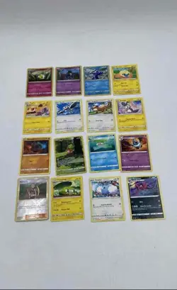 Pokemon TCG Game Multicolor Basic Duskull Collectible Trading Cards Mixed Lot - Image 3