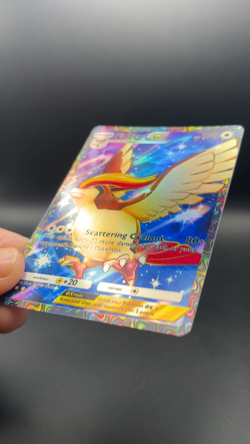 Fan Art Pokemon TCG Pocket Pidgeot EX Holo Full Art | Mythical Island - Image 2