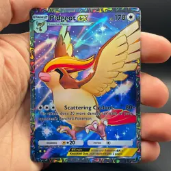 Fan Art Pokemon TCG Pocket Pidgeot EX Holo Full Art | Mythical Island - Image 4