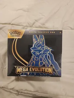 Pokemon Center ETB Mega Evolution Lucario Elite Trainer Box - Image 1