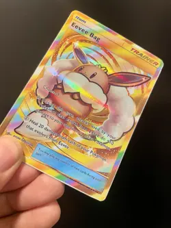 Fan Art Pokemon TCG Pocket Eevee Bag Holo Crown Rare | Eevee Grove - Image 3