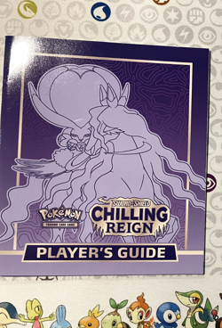 Pokemon TCG Sword & Shield Chilling Reign ETB Player's Guide Booklet! Box Fresh - Image 1
