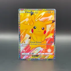Fan Art Pokemon TCG Pocket Pikachu EX Holo Full Art | Genetic Apex - Image 1
