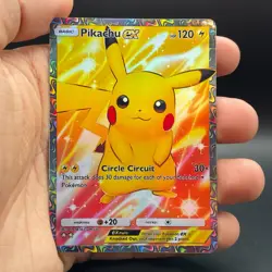 Fan Art Pokemon TCG Pocket Pikachu EX Holo Full Art | Genetic Apex - Image 4