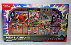 Pokemon TCG Mega Lucario EX Premium Figure Collection Mega Evolution - Image 1
