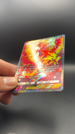 Fan Art Pokemon TCG Pocket Moltres EX Holo Full Art | Genetic Apex - Image 2