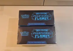 2x Pokemon TCG: Mega Evolution Phantasmal Flames Elite Trainer Box NEW & SEALED✅ - Image 4