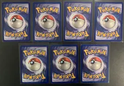 1st Edition Pokemon Card Lot Of 7 -Jungle and Fossil - Image 2