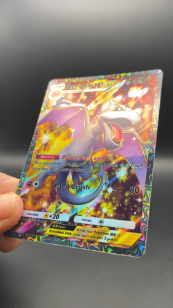 Fan Art Pokemon TCG Pocket Aerodactyl EX Holo Full Art | Mythical Island - Image 2