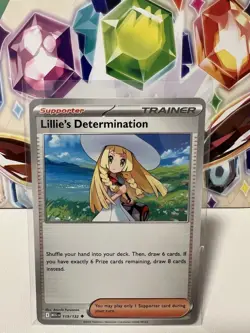 Lillie’s Determination 119/132 Uncommon Regular - Pokemon TCG Mega Evolution NM - Image 1