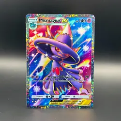 Fan Art Pokemon TCG Pocket Mismagius EX Holo Full Art | Space-Time Smackdown - Image 1