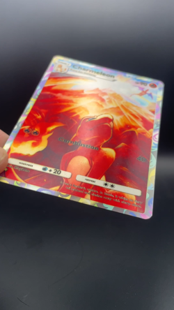 Fan Art Pokemon TCG Custom Pocket Style Charmeleon Holo Illustration Rare - Image 2