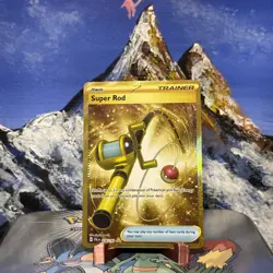 Super Rod - 276/193 Pokemon SV Paldea Evolved - Holo Hyper R NM ? - Image 1