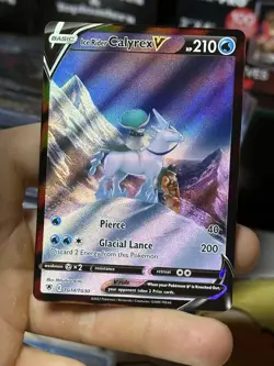 Ice Rider Calyrex V TG14/TG30 Astral Radiance 2022 Trainer Pokemon Card TCG - Image 3
