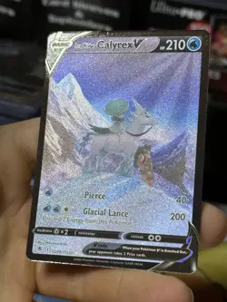 Ice Rider Calyrex V TG14/TG30 Astral Radiance 2022 Trainer Pokemon Card TCG - Image 4