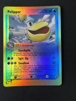 Pokemon Card - Pelipper reverse - 19/109 - EX Ruby & Sapphire - 2003 - Image 1