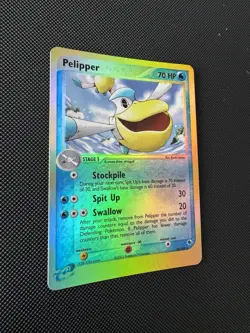 Pokemon Card - Pelipper reverse - 19/109 - EX Ruby & Sapphire - 2003 - Image 3