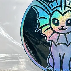 Vaporeon Coin Pokemon Card Game Collection TCG Gashapon Capsule Toy Japan New - Image 4