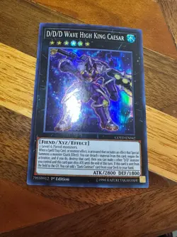 D/D/D Wave High King Caesar COTD-EN042 1st Edition Super Rare LP + BONUS - Image 1