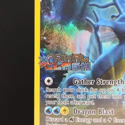 Pokemon TCG Card Kingdra XY39 XY Primal Clash Stamp Pre-Release Alt Art - LP+ - Image 3
