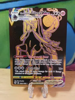 Shadow Rider Calyrex VMAX TG30/TG30 Astral Radiance Ultra Rare Pokemon Card NM/M - Image 1