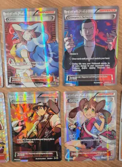 Lot of (10) Pokemon TCG Full Art Holo Trainer Cards - Image 3