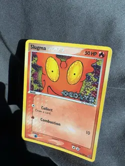 Pokemon TCG Card - Slugma 74/107 Reverse Holo Stamped EX Deoxys 2005 NM - Image 3
