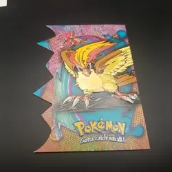 Pidgeot - #18 EV12 of 12 - Die-Cut Embossed - Pokemon CARD - Topps Series 2 - NM - Image 1