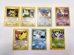 LOT 7X (Movie Promo) Promo WoTC Promo Pokemon Card LP to MP - Image 1