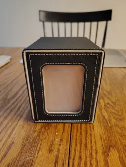 MTG Deck Box Holds 100 Double-Sleeved Cards w/ Dice Tray & 35pt Magnetic Holder - Image 1