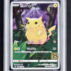 PSA 10 Pikachu 25th Anniversary 2021 Promo 001/028 Japan Pokemon Card GEM MINT - Image 2