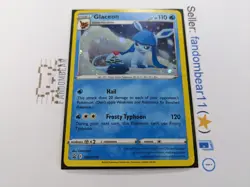 2022 (LP/MP) Glaceon COSMOS HOLO Black Star Promo SWSH192 Pokemon card SWSH - Image 3