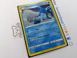 2022 (LP/MP) Glaceon COSMOS HOLO Black Star Promo SWSH192 Pokemon card SWSH - Image 4