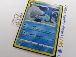 2022 (LP/MP) Glaceon COSMOS HOLO Black Star Promo SWSH192 Pokemon card SWSH - Image 5