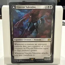 Vincent Valentine R 0125 Regular Final Fantasy MTG Card NM - Image 1