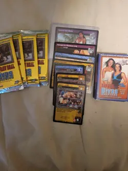 WWE Raw Deal CCG : Gail Kima and Molly Holly card lot - Image 1
