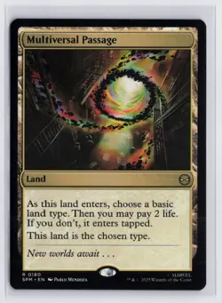 Multiverse Passage - 180 - Marvel’s Spider-Man MTG Regular - Image 1
