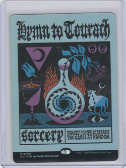 Hymn to Tourach FOIL MTG SLD Secret Lair Countdown Kit encyclopedia - Image 1