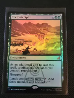 Tectonic Split (Foil) - #144 - Rare - Avatar: The Last Airbender - Image 1