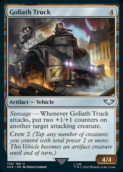 4x Goliath Truck NM-Mint, English Universes Beyond: Warhammer 40,000 MTG Magic - Image 1