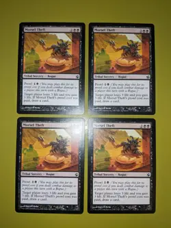 Morsel Theft x4 Morningtide 4x Playset Magic the Gathering MTG - Image 1