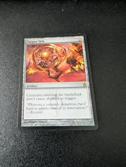 Torpor Orb - New Phyrexia 162/175 - Regular Rare - MTG LP - Image 1